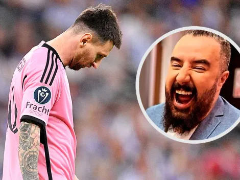 Álvaro Morales se burla de Lionel Messi tras la eliminación de Inter Miami