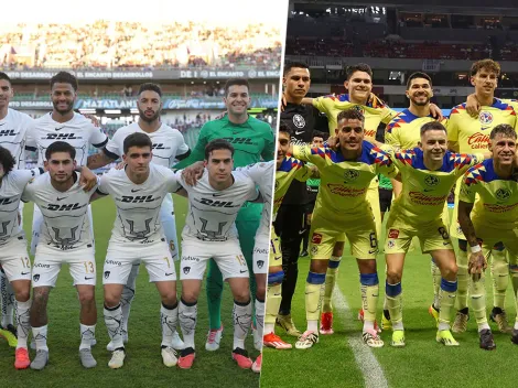 Pumas vs. América: las alineaciones del partido