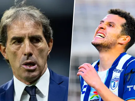 Guillermo Almada estalló contra Oussama Idrissi tras su expulsión