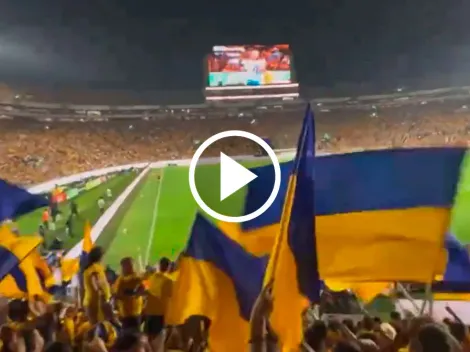 Video: así reaccionó la afición de Tigres al gol de Canales