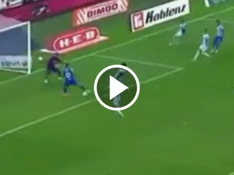 Video: el increíble gol fallado por Brandon Vázquez ante Cruz Azul