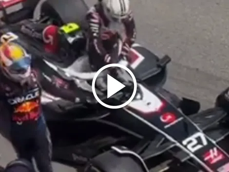 Video: el furioso reclamo de Checo Pérez a Haas tras el accidente
