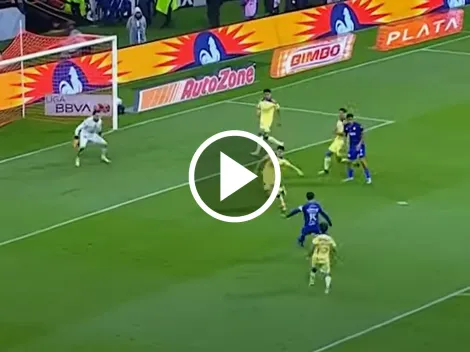 Video: el increíble gol fallado por Rivero ante América