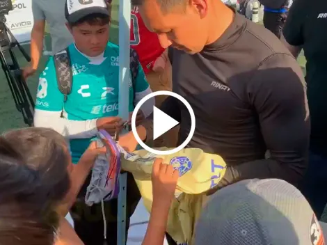 El video de Rodolfo Cota autografiando playeras de América