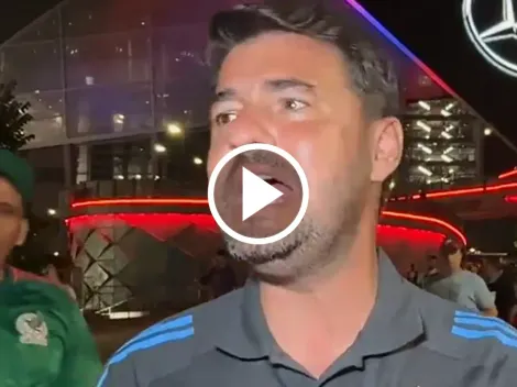 "¿Cuántas copas tenés?": periodista argentino se burló de aficionado mexicano