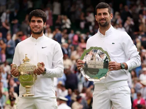 ¿Alcaraz o Djokovic? Quién es el principal favorito a ganar Wimbledon 2024