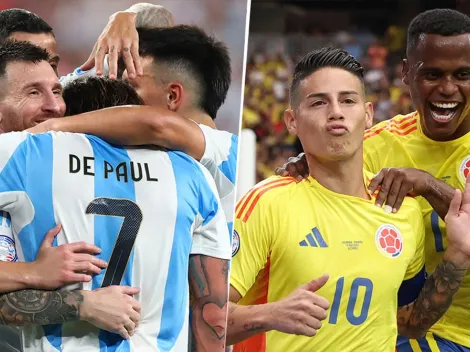 Argentina vs. Colombia, por la Copa América 2024: alineaciones para la gran final