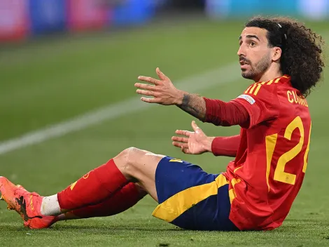 ¿Por qué abuchean a Marc Cucurella cada vez que toca el balón en España vs. Inglaterra?