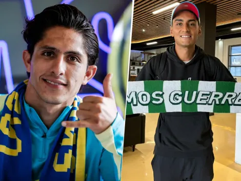 Cambio de cromos: Alan Cervantes fue presentado en América y Santiago Naveda en Santos Laguna
