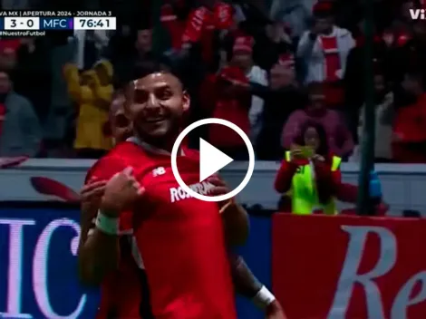 ¿El mejor del torneo hasta aquí? Diez pases de arco a arco, definición y golazo de Toluca ante Mazatlán