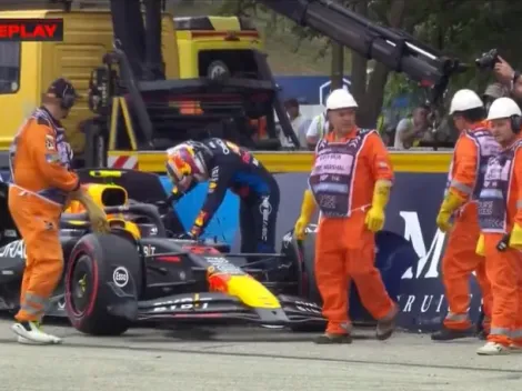 Nueva decepción: Checo se accidentó en la Clasificación del GP de Hungría