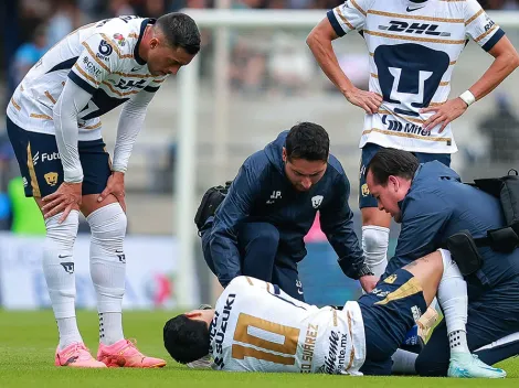Se confirmó la lesión de Leo Suárez: muy malas noticias para Pumas