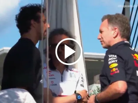 El video que confirmaría a Ricciardo como sustituto de Checo Pérez