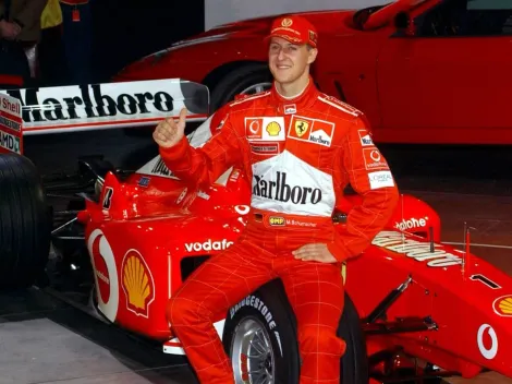 Millonaria subasta por un Ferrari que manejó Schumacher en la F1