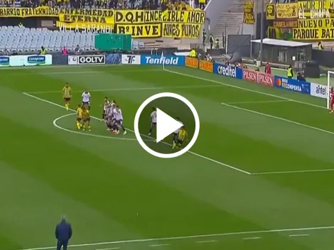 Video: el increíble golazo de Leo Fernández en Peñarol vs. Nacional