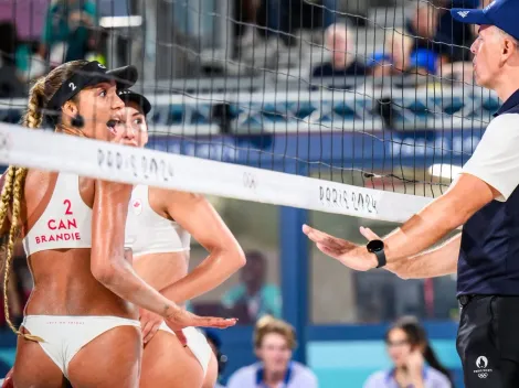 La curiosa escena que tuvo lugar en la final del beach volley femenil