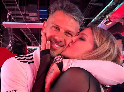 Una nueva aficionada para Rayados: la pareja de Martín Demichelis que vive el futbol con pasión