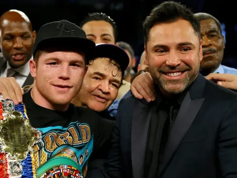 Óscar de la Hoya se puso por delante de Canelo Álvarez como mejor boxeador