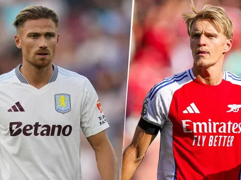 Las alineaciones de Aston Villa vs. Arsenal por la Jornada 2 de la Premier League