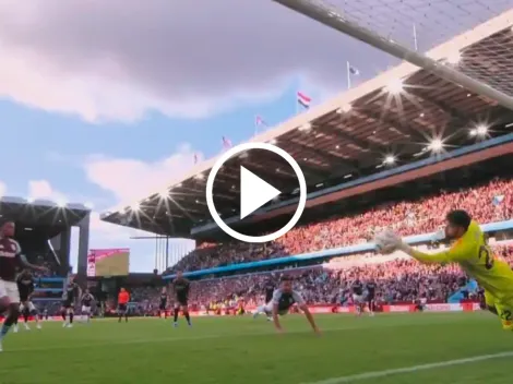 ¡Tremendo! David Raya salvó al Arsenal con increíble paradón