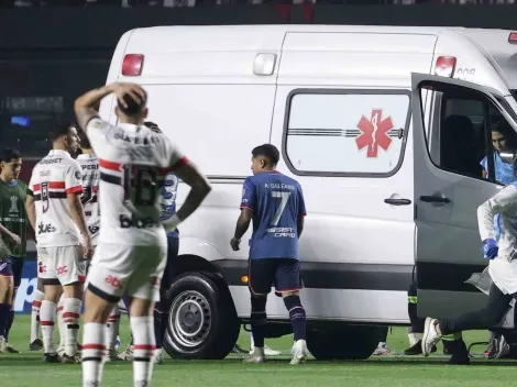 "Recen por él": El desesperado pedido por un jugador que se desmayó en la Copa Libertadores