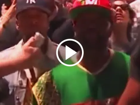 La entrada al ring de Floyd Mayweather vs. John Gotti III