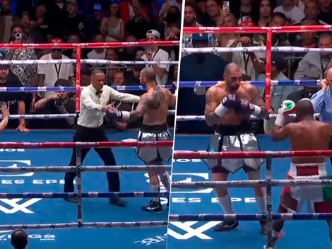 El árbitro de la pelea de Floyd Mayweather abandonó en el segundo round