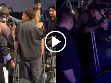 VIDEO: Igor Lichnovsky fue a ver a Mayweather mientras América perdía con Puebla