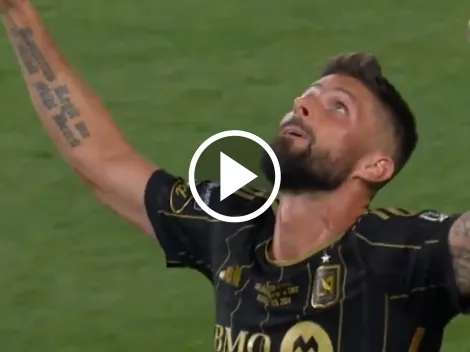 Video: el gol de Olivier Giroud en la final de la Leagues Cup