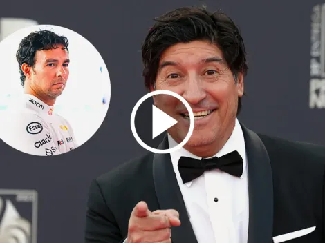 VIDEO: Checo Pérez y un cariñoso gesto con Bam Bam Zamorano en el Salón de la Fama