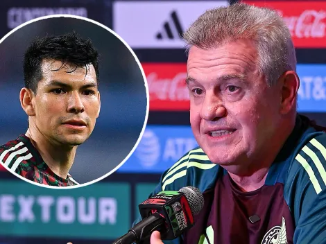 Javier Aguirre se expresó sobre la ausencia de Hirving Lozano en México