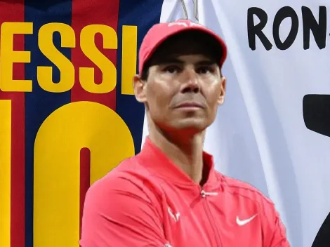 ¿Messi o Cristiano Ronaldo? Rafa Nadal eligió a su favorito