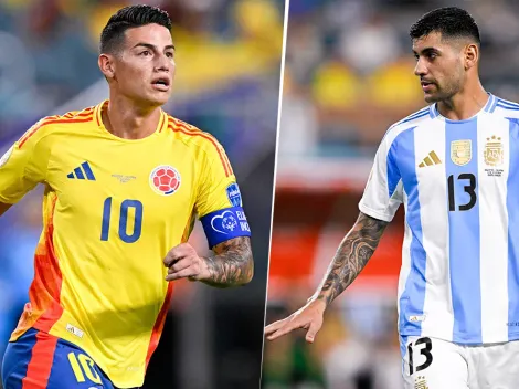 Colombia vs. Argentina: las alineaciones del partido de Eliminatorias