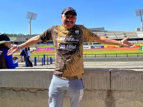 "Circuló pero no es así": desmienten el fallecimiento de Don Beto, popular fanático de Pumas