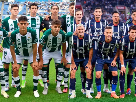 Santos Laguna vs. Rayados: las alineaciones del partido de Liga MX