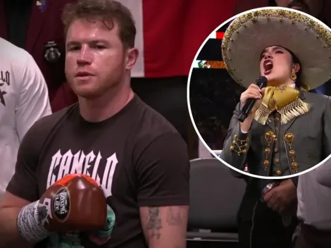 Video: así reaccionó Canelo Álvarez al error de Camila Fernández