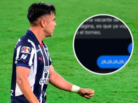 El gracioso cruce entre jugador y fanático que fue viral en el mundo Rayados