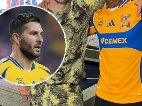 La leyenda del futbol mundial que posó con la playera de Tigres