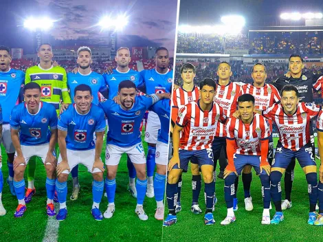 Cruz Azul vs. Chivas: las alineaciones del partido del Apertura 2024