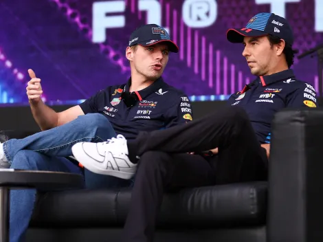 La prensa internacional culpa a Checo Pérez por la sanción de Verstappen