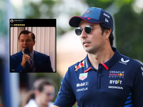 La broma de Checo Pérez, con meme incluido, sobre su retiro de la F1