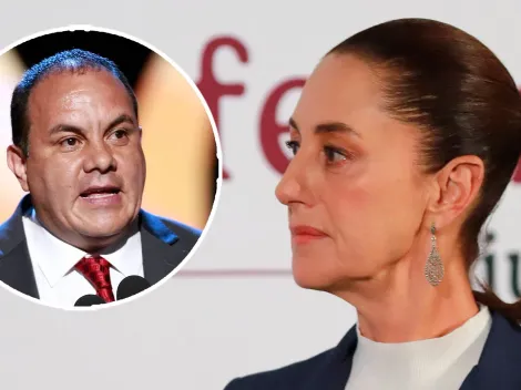 Video: la reacción de Claudia Sheinbaum en su encuentro con Cuauhtémoc Blanco