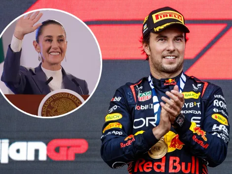 El sentido mensaje de Checo Pérez para Claudia Sheinbaum