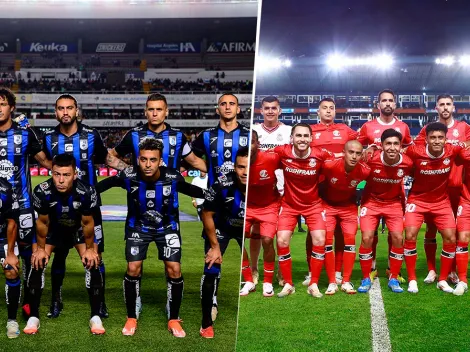 Querétaro vs. Toluca: las alineaciones del partido de Liga MX