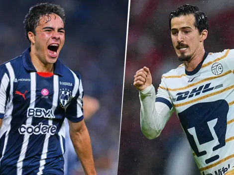 Las alineaciones de Rayados vs. Pumas UNAM por el Apertura 2024