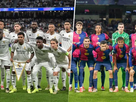 Real Madrid vs. Barcelona: las alineaciones del juego de LaLiga