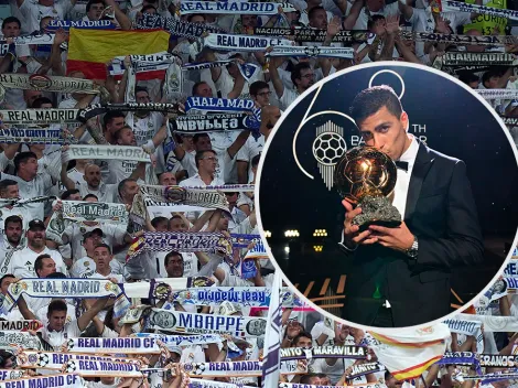 Insólito: el 'blooper' de la afición del Real Madrid tras la entrega del Balón de Oro