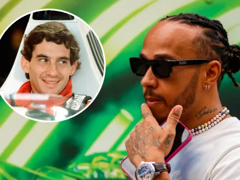 El doble homenaje de Lewis Hamilton para Ayrton Senna en el GP de Brasil