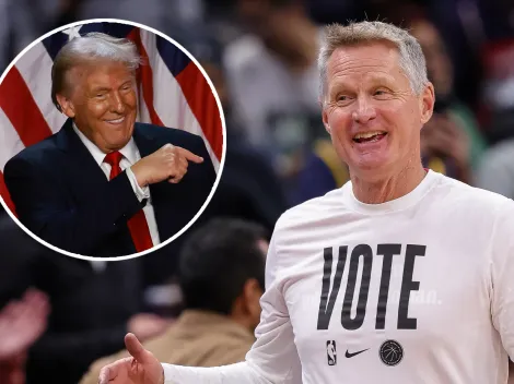 Steve Kerr hizo un sarcástico comentario por el triunfo de Donald Trump