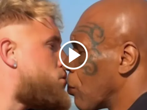 Jake Paul compartió un video besándose con Mike Tyson